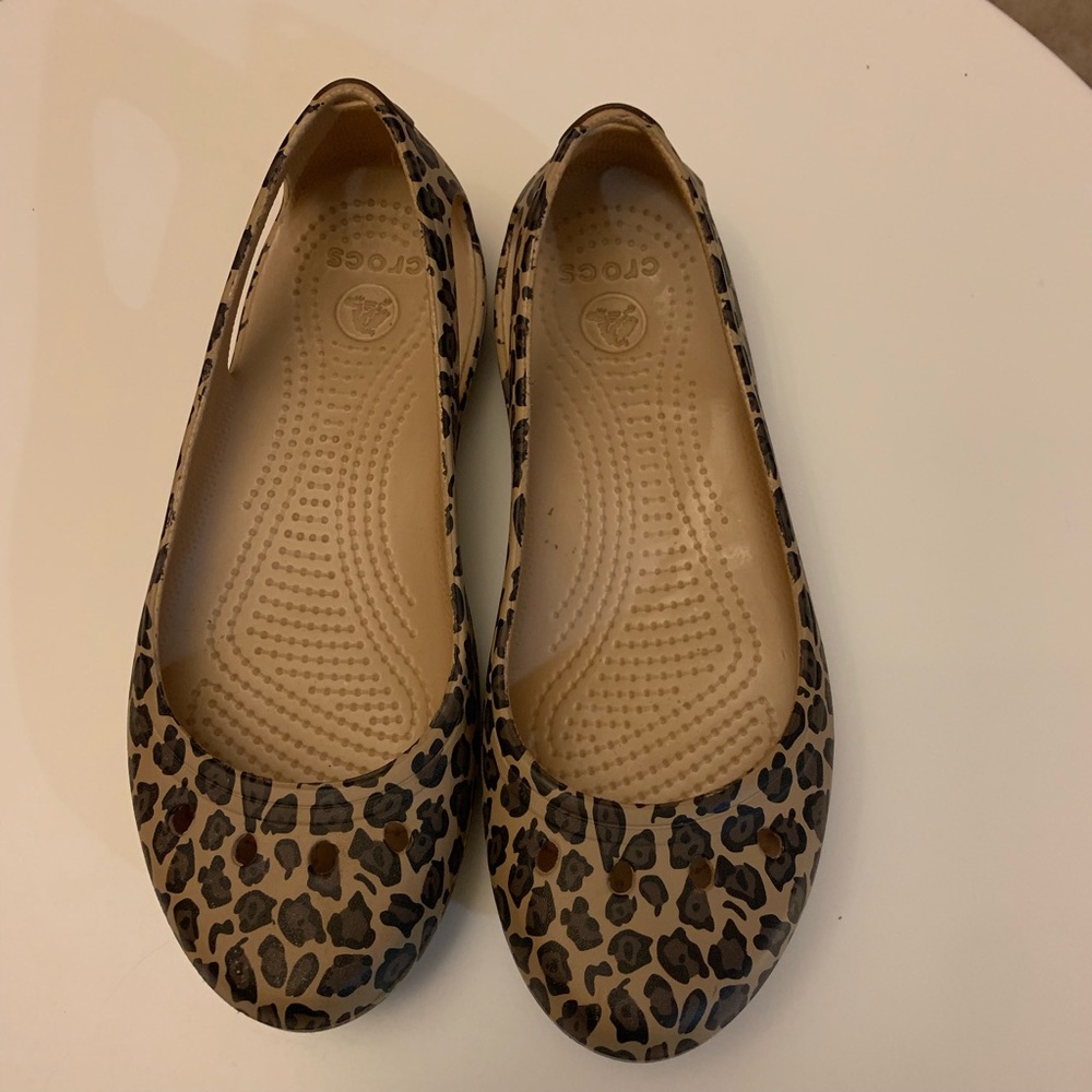 CROCS Leopard Print 7